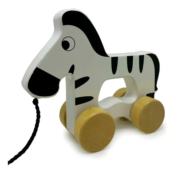 Juego Didáctico De Madera Arrastre