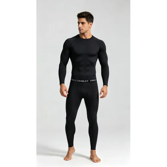 Conjunto Termico Premium Frio Extremo Remera + Calza