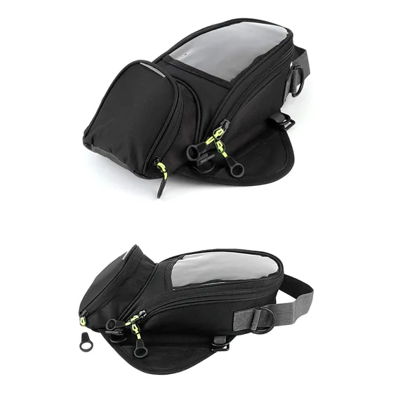 Bolsa Tanque Moto Impermeable Con Ventana Táctil