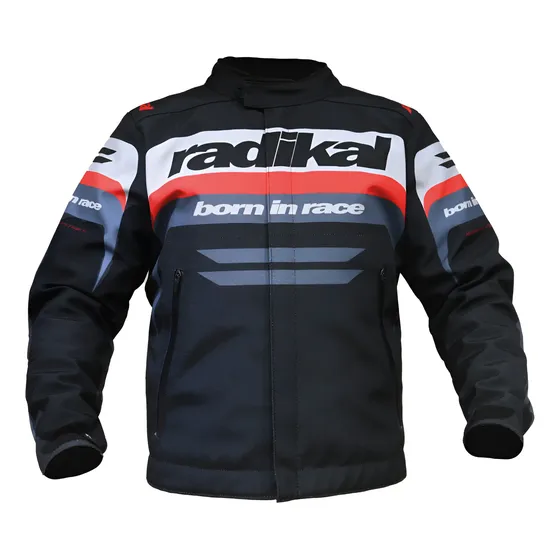Campera Street Moto Calle Rx1 Rojo Radikal