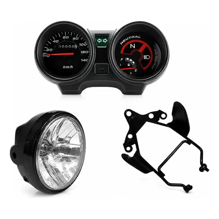 Tablero + Farol Optica + Soporte Honda Cg Titan 150 M Coyote