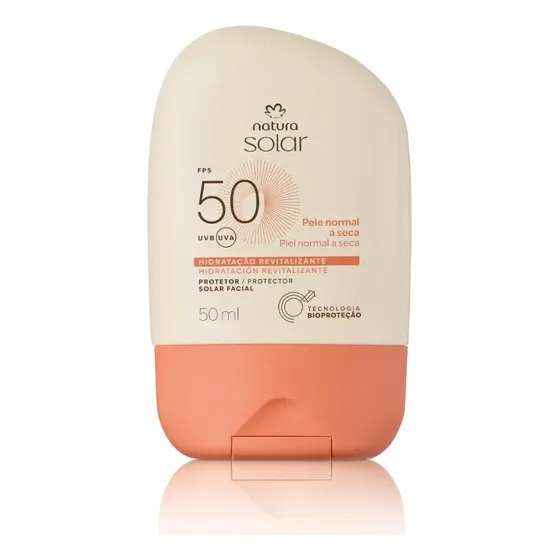 Protector Solar Facial Piel Normal A Seca Fps 50 Natura