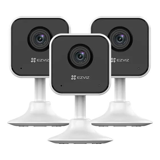 Kit 3 Cámaras Seguridad Mini Espía Ezviz Ip Interior Wifi