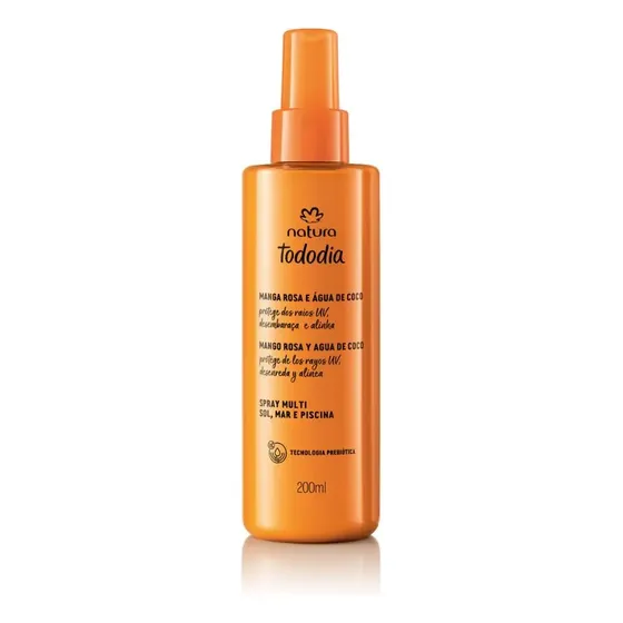 Spray Multifunción Tododia Mango Rosa Y Agua De Coco