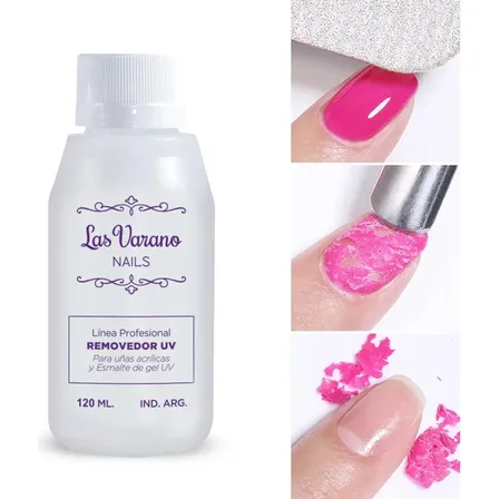 Removedor Esmalte Semipermanente Uv Las Varano 120ml