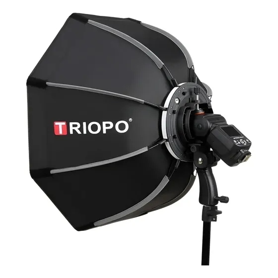 Difusor Triopo Easy Softbox Octo 55cm Armado Rápido