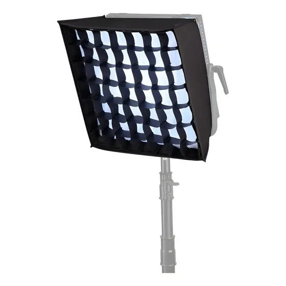 Softbox Visico 35x35cm para LED FT-650R con Panal de Abejas y Difusor