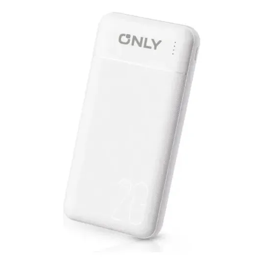 Cargador Portátil Power Bank Rocket 20.000 Mah Blanco