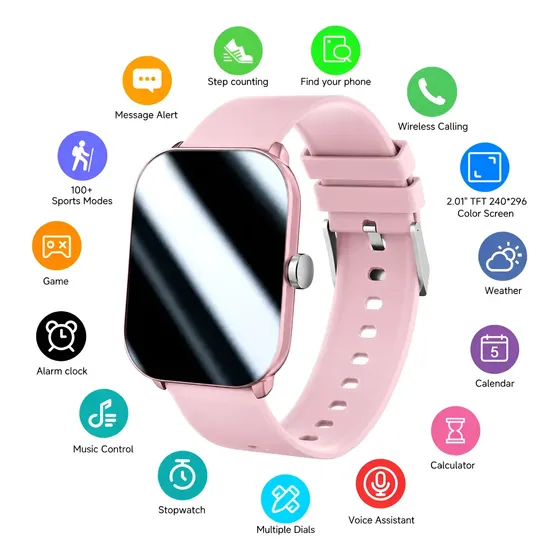 Smartwatch Llamadas Bluetooth Ritmo Cardiaco