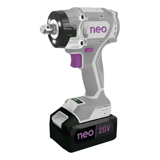 Llave De Impacto Brushless 1/2   Con Bateria 650 Nm Neo