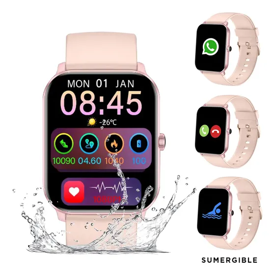 Reloj Inteligente Smartwatch Resistente Agua Llamadas Nt14