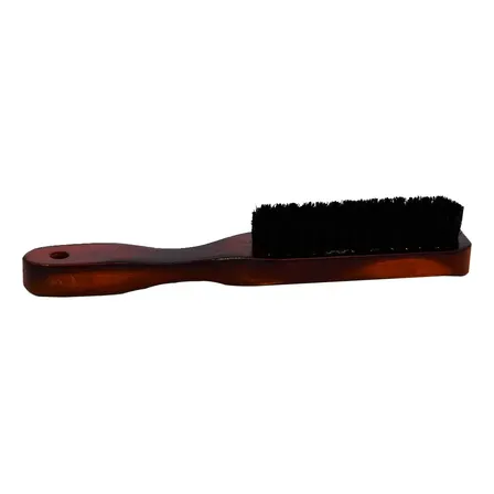 Cepillo Barbería Madera Largo G155 Lucydan Marrón