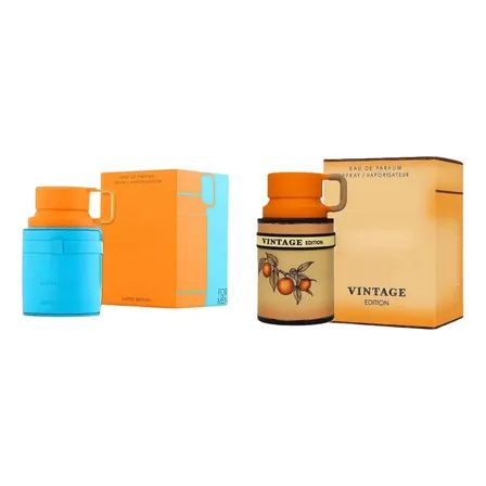 Kit Mandarine: Perfume Sky Árabe 100ml + Perfume Sky Vintage Árabe 100ml Generico