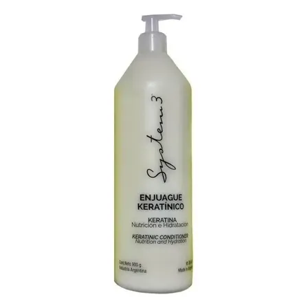 Acondicionador Enjuague Keratinico System 3 Nutritivo 1070g