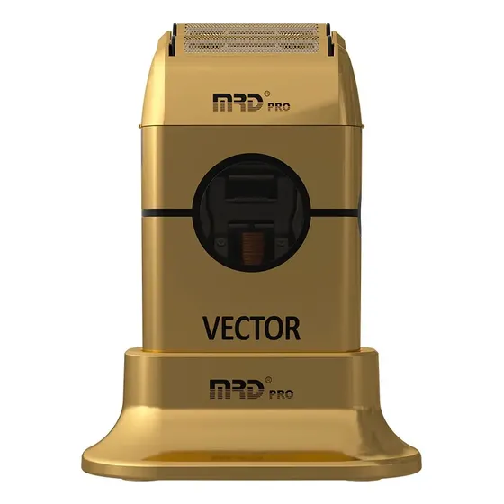 Mrd Pro Afeitadora Shaver Zb-999 Pink Black Gold Vectoreal Color Dorado Oscuro