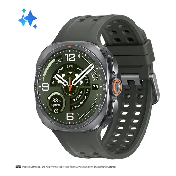 Reloj inteligente Samsung Galaxy Ultra2 47 mm Lte - Titanio plateado