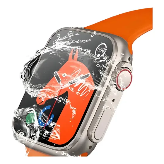 Smartwatch Hiwatch Pro T900 Ultra con Pantalla de 2.09" y Malla Negra