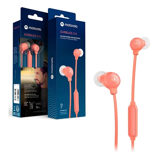 Auriculares Motorola Earbuds 3-s In-ear Mic Manos Libres