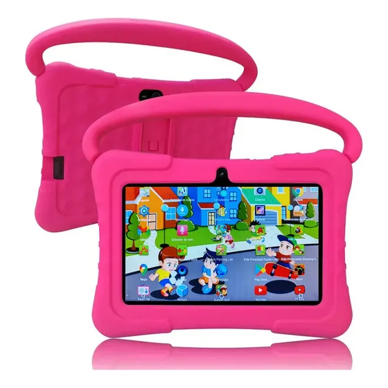 Tablet Infantil 7 Pulgadas Android Con Funda Reforzada