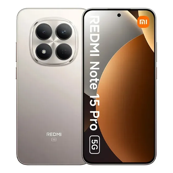 Xiaomi REDMI Note 15 Pro 5G 256 GB Gris Titanio