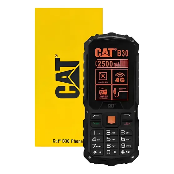 Celular Cat B30 Adulto Mayor Dual Sim T/grandes Con Radio Fm