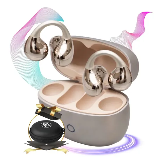 Auriculares Bluetooth Deportivos Tipo Aro Running Ciclismo Realme Buds Clip Micrófono Con Ia Resistencia Al Agua + Funda Gk
