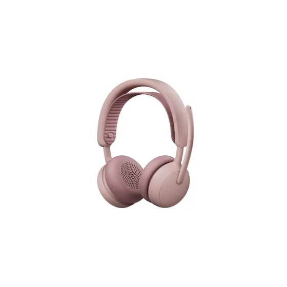 Audífono Inalámbrico Logitech Zone Wireless 2 Es Con Micrófono Y Cancelación De Ruido Color Rosa