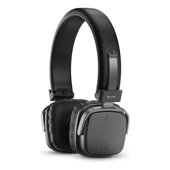Auriculares Vincha Inalámbrico Suono Bt 5.4 Sof Negro
