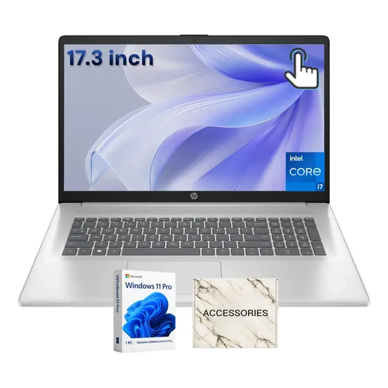 Hp Computadora Portátil De Negocios 17 - Pantalla Táctil Hd+