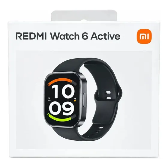 Redmi Watch 6 Active Negro Pantalla Amoled Gris Milanés Negro