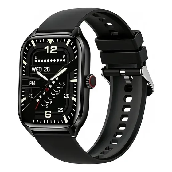 Smartwatch Deportivo Reloj Inteligente Nictom Nt07 Negro Blu
