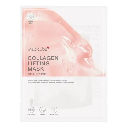Medicube Collagen Radiance Mask Triple Colágeno Efecto Lifti Normal A Sensible
