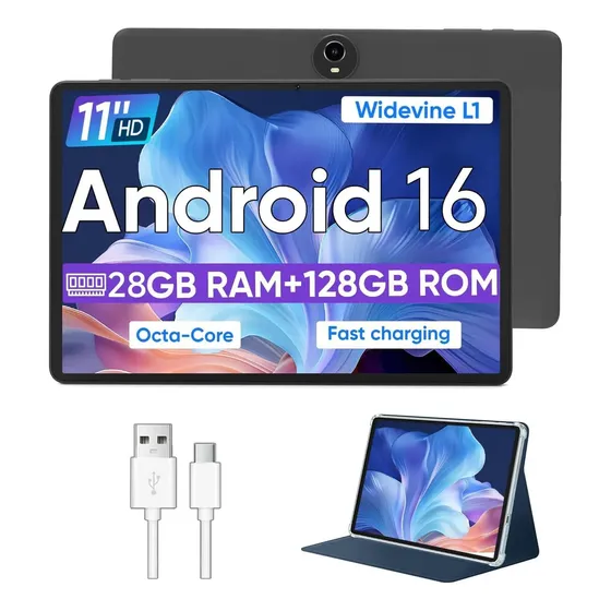 Tablet Wxunja Android 16 11 Pulgadas Unisoc T606 Octa Core
