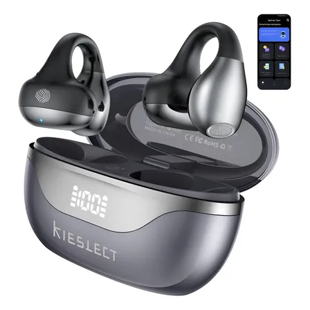 Auriculares Inalámbricos Bluetooth Kieslect Earbuds Con Ai Negro