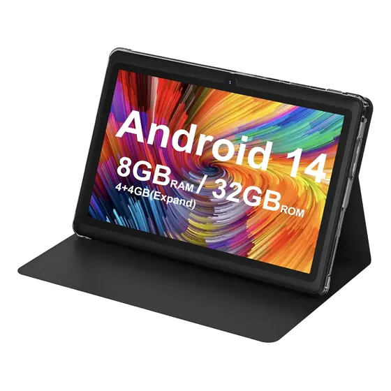 Tablet Zab Android 14 De 7 Pulgadas, 8 Gb De Ram, 32 Gb De R