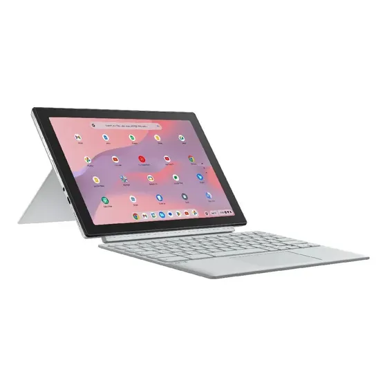 Notebook Chromebook Asus 2 En 1 8gb 128gb 10.5 Tactil Chrome Gris