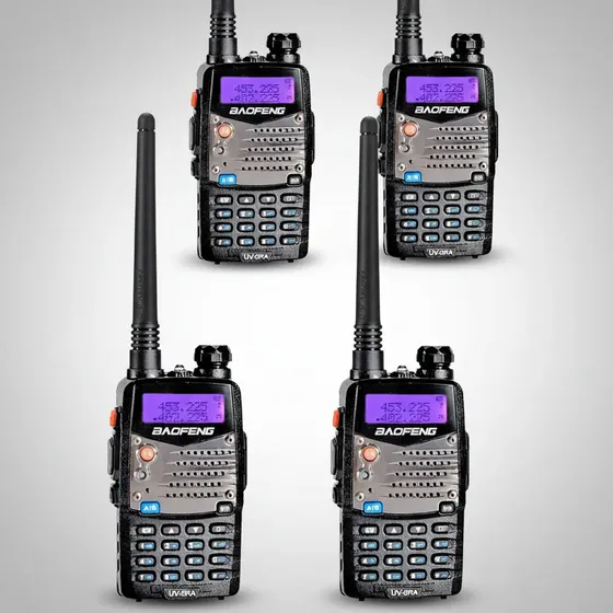 Walkie-talkie Baofeng Bf-uv-5re Radio Portátil X4 Unidades