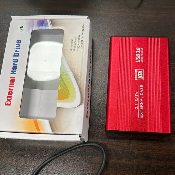 Disco Duro Externo Móvil De Gran Capacidad Blue 500g