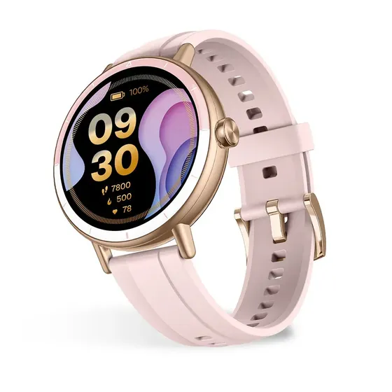 Smartwatch Reloj Inteligente Noak M30 Classic Redondo 1.27" TFT-LCD IP68 Rosa