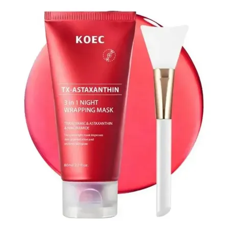 Mascarilla Facial Nocturna Koec Tx-astaxanthin 3 En 1 80ml Todo Tipo De Piel