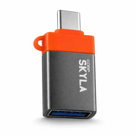 Adaptador Usb A Hembra A Usb C Macho Otg 3.0 - Corp Skyla