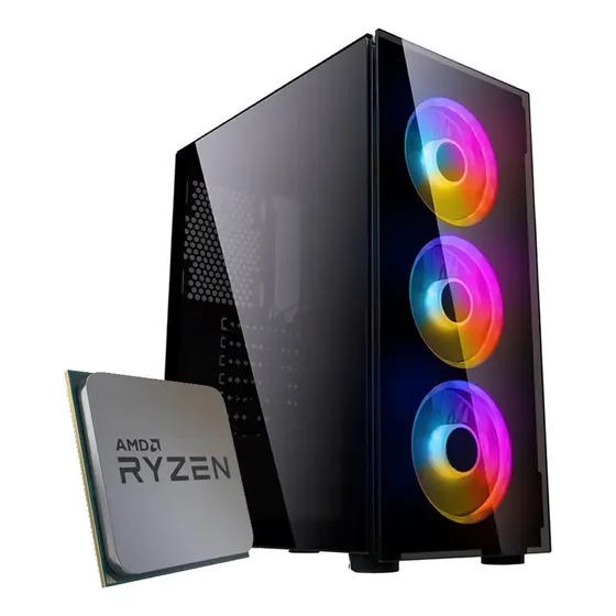 Pc Gamer Ryzen 3 3200g 8gb Ram 480gb Ssd M.2