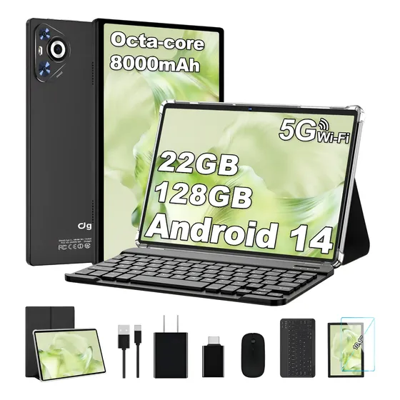 Tablet Android 14 2025, 22 Gb De Ram+128 Gb Rom+1