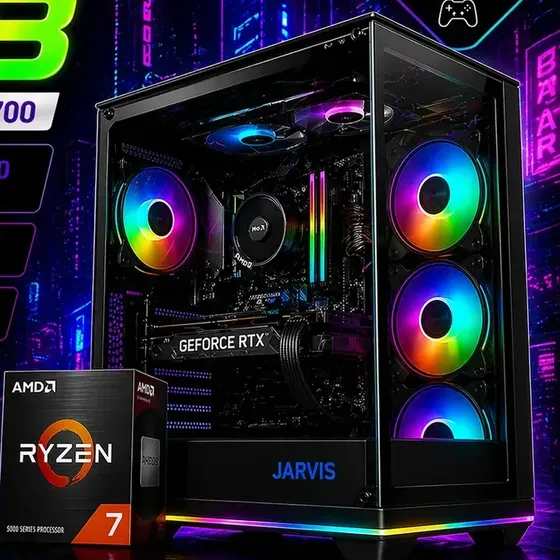 Pc Gamer Armada Ryzen 7 5700 Rtx 5050 | 16 Gb Ram | 1 Tb | 800w | Aconcawa