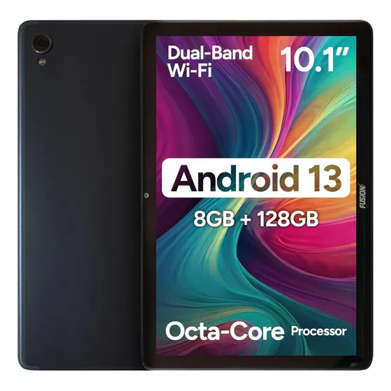 Tablet Fusion5 F202 De 10,1 , 8 Gb De Ram, 128 Gb, Android 1