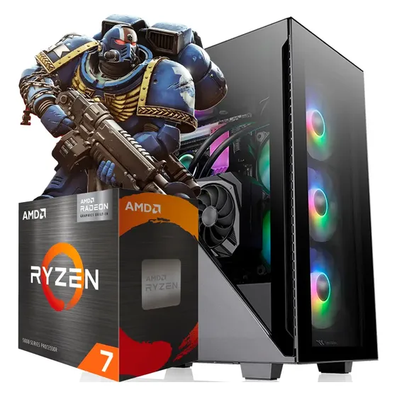 Pc Armada Gamer Ryzen 7 5700g 16gb Ssd 480 Gb Mx526 6
