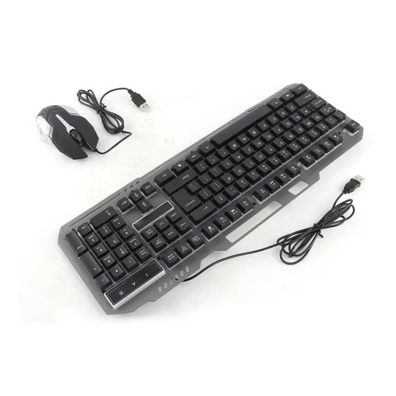 Juego De Teclado Magegee Thunder Wolf Tf-600 Y Ratón De Meta