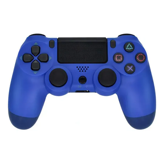 Mando Para Play 4 Joystick Inalámbrico Ps4 + Cable Usb Azul