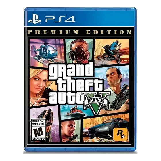 Grand Theft Auto V Premium Edition PS4 Físico