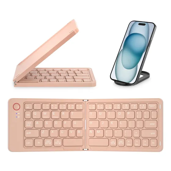 Mini Teclado Plegable Inalambrico Bluetooth Recargable